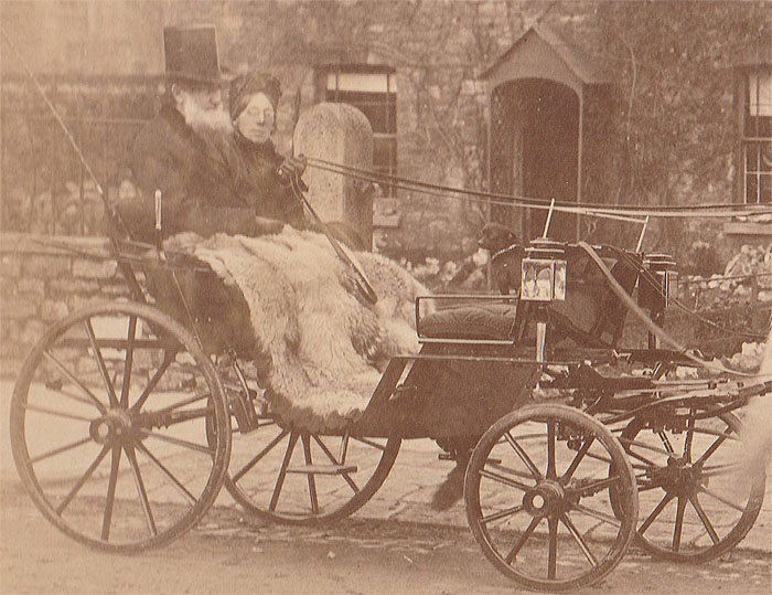 Image Believed to be Charles Tidmarsh Dando and his second wife, Ann, nee Nunneley.