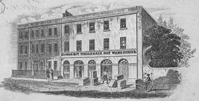 Image 10 Castle Green, Bristol. © Blaise Castle House Museum, TD2816.<br>Joseph Dando and Harriet (nee Williams) were resident here in 1851.