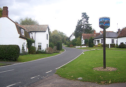 Image The village of Hadstock, Essex,<br>where Robert Free and Mary (nee Adams) lived