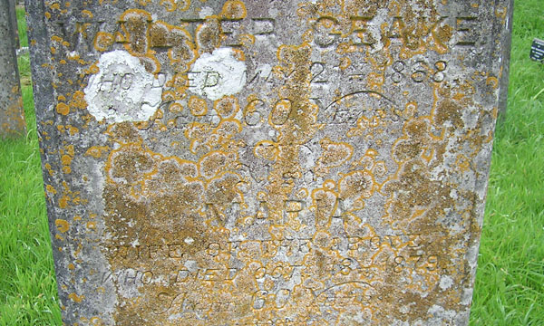 Image Walter and Maria Geake are buried at Peter Tavy