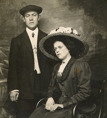 Image Henry James Weaver and Florence (nee Smale)